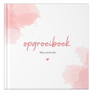 Fyllbooks Opgroeiboek Mijn peutertijd Watercolour Roze